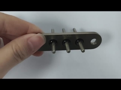 Aiguille en acier de 45 mm de longueur et procédé d'injection de colle pour compresseur de climatiseur
