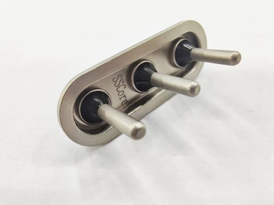 30A 600V Acier trempé, terminaux hermétiques à joints simples avec revêtement au nickel sans électro