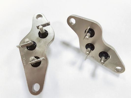 Connecteur hermétique pour véhicule électrique en verre céramique pour montage de panneau jusqu'à 20A 540V par SSCore