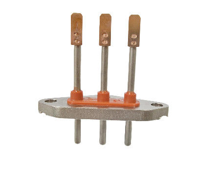 Terminals de compresseurs hermétiques avec matériau PINS SUH446 en acier inoxydable et nickel électroless