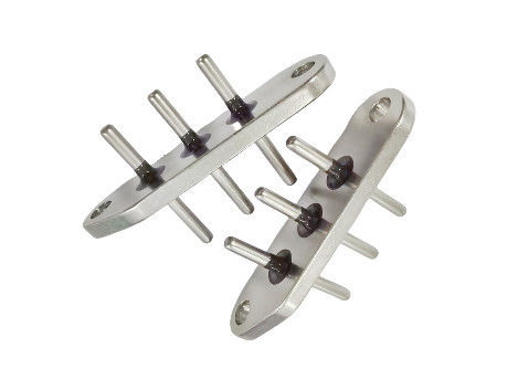 45 Acier et SUH446 Acier inoxydable Terminal hermétique ELAN 48 Verre pour les connexions électriques durables