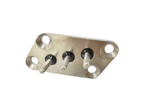 Terminal d'étanchéité à épingles en acier de 36 mm pour compresseur de véhicule à énergie Plage de température de fonctionnement -40°C à 150°C Max courant de fonctionnement 30A