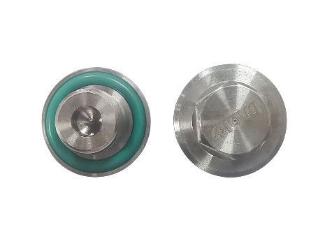 Plug de drainage magnétique en acier inoxydable avec fil M12 à tête hexagonale pour l'industrie automobile