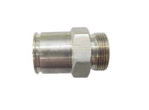Conception en acier inoxydable dans les connecteurs hermétiques à alimentation directe à broche unique avec des matériaux à broches 4J50