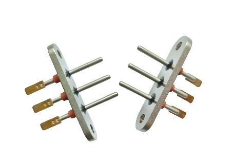 Borne jusqu'à 150°C, borne hermétiquement scellée pour les performances, matériau en verre ELAN 48 et courant nominal de 20A