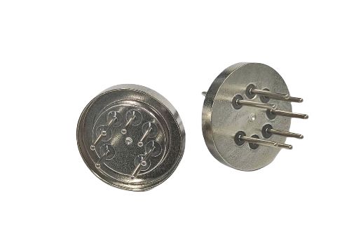 NO LEAK Connecteurs hermétiques avec finition en cuivre et plaque de contact en or/argent