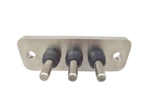 Plaque de connexion à surface lisse pour la distribution d'énergie industrielle