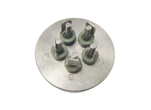 6.2 mm X 42.5 mm X 42.5 mm Plaque de terminaison de connexion avec indice de flammabilité UL94V-0