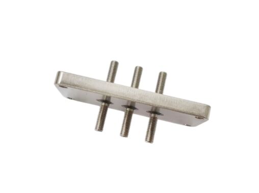 50A Plaque de connexion de borne à courant nominal équipée de matériaux en tôle C45 conçus pour la gestion et la sécurité des circuits électriques