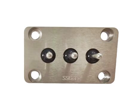 15A Terminal hermétiquement scellé à courant nominal fabriqué à partir de 45 broches en acier conçues pour des connexions sécurisées et électriques