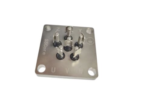 Carte de connexion de bornier pour matériaux d'onglet SPC conçue pour un courant de fonctionnement maximal de 35A assurant des connexions stables et électriques