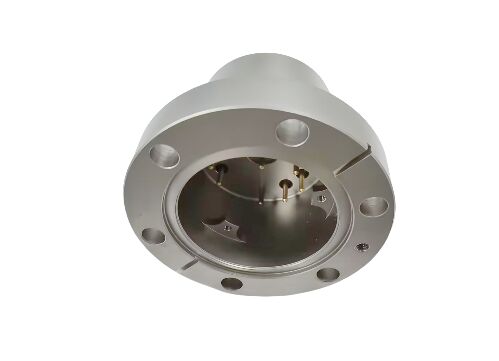 Sceaux métalliques en verre argenté avec des broches en alliage 4J50 Idéal pour l'étanchéité durable des composants électriques et mécaniques