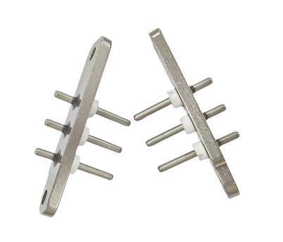 Connecteur hermétique de véhicule électrique de type terminal équipé de broches en acier inoxydable SUH446 garantissant la conductivité électrique