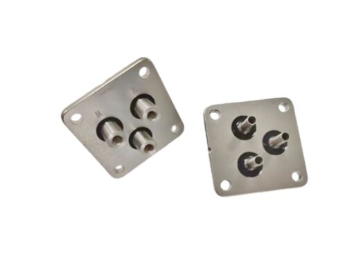 Résistance isolante 1000MΩ1000VDC Bornier de connexion avec épaisseur de nickel 2 à 4 micromètres Solution de connexion électrique durable